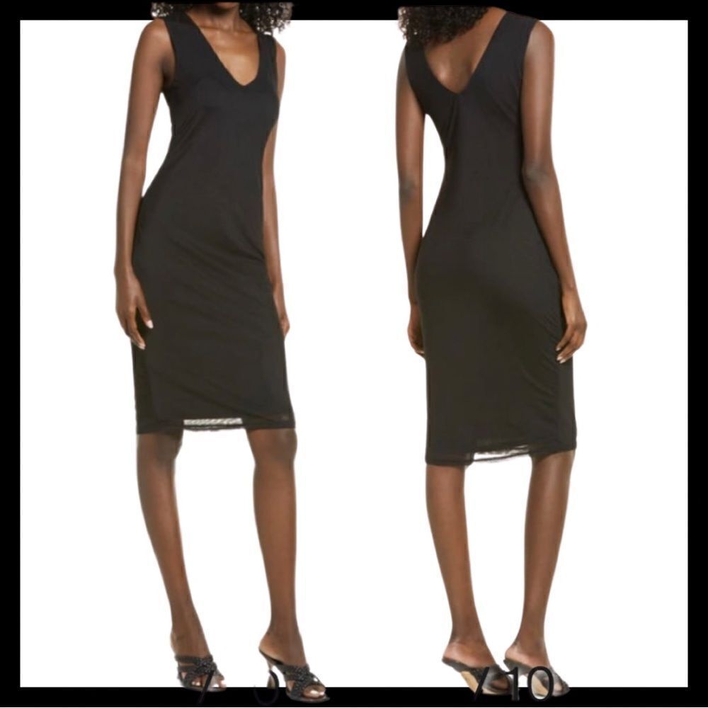 AFRM Black Sleeveless Dress
